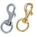 3" Brass Swivel Snap Hooks